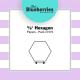 Paper pieces - 5/8" Hexagon Value Pack Paper pieces - 5/8" Hexagon Value Pack